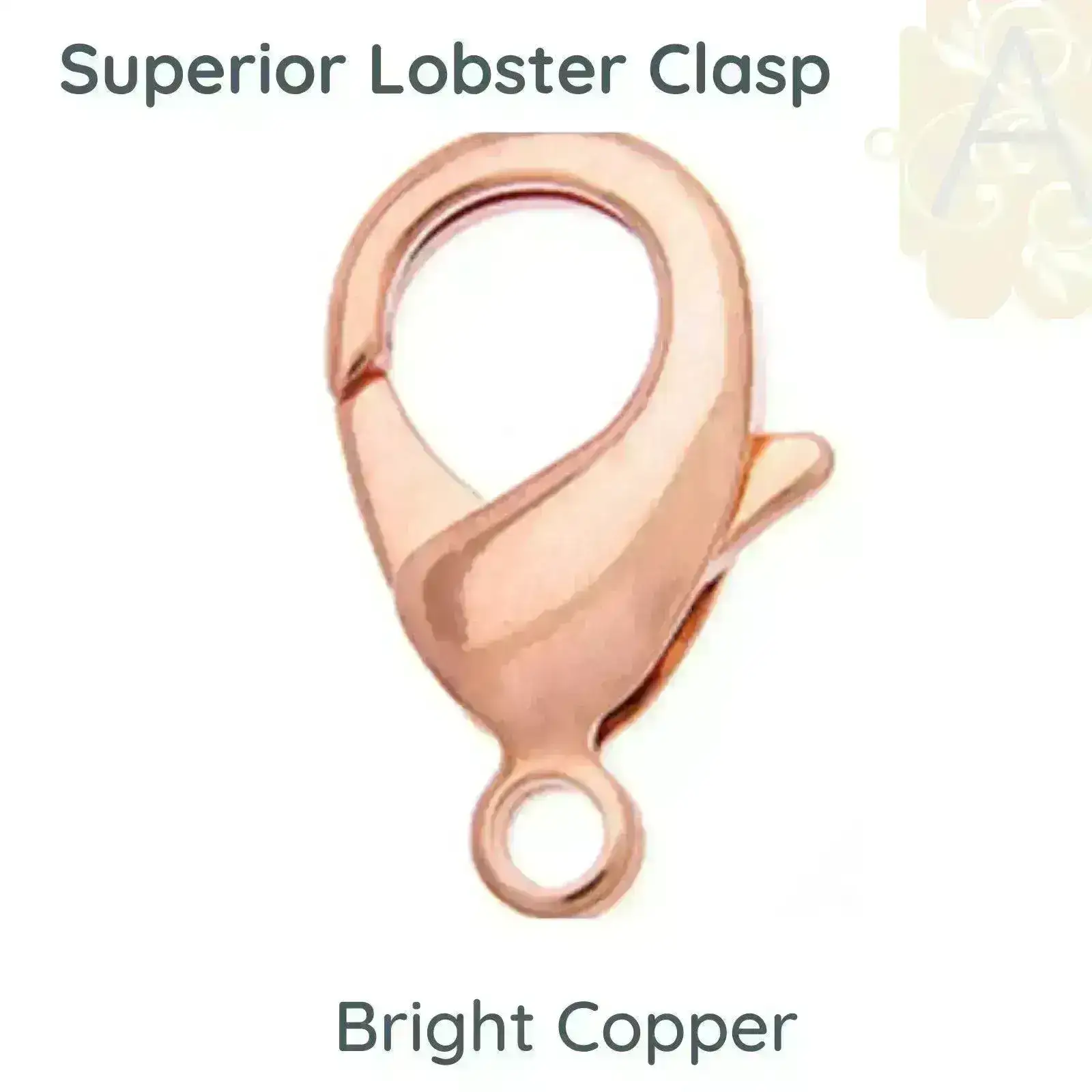 Superior Lobster Clasps, 12mm, 15mm, 18mm, 2 Clasps per Order, 10 Finishes - Image 5