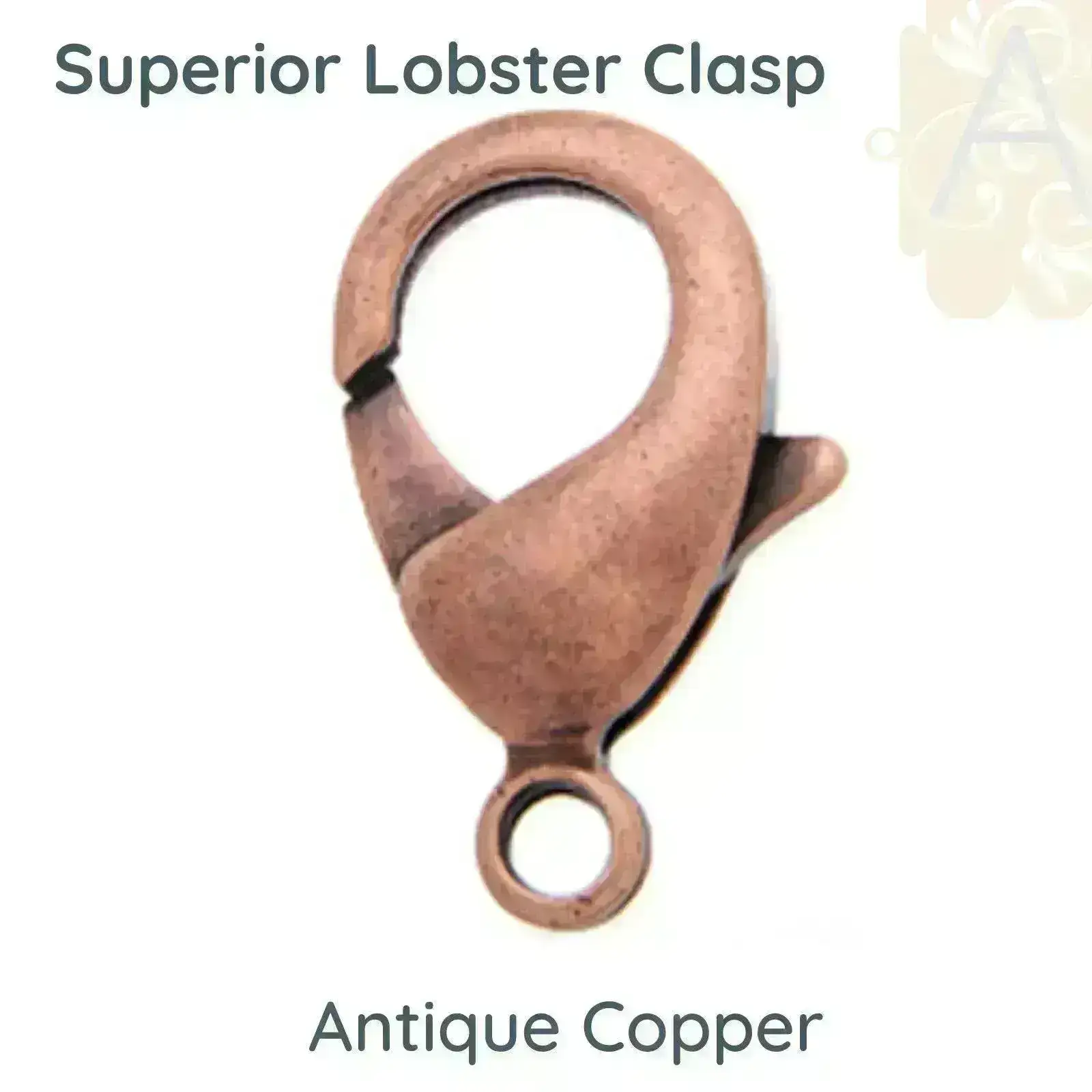 Superior Lobster Clasps, 12mm, 15mm, 18mm, 2 Clasps per Order, 10 Finishes - Image 6