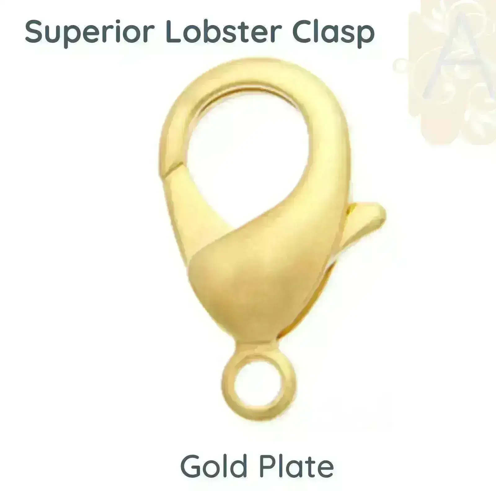 Superior Lobster Clasps, 12mm, 15mm, 18mm, 2 Clasps per Order, 10 Finishes - Image 8