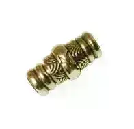 Textured Magnetic Tube Clasp, for 5mm Round Leather - Image 3