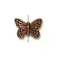Monarch Butterfly Beads in 4 Finishes - Image 3