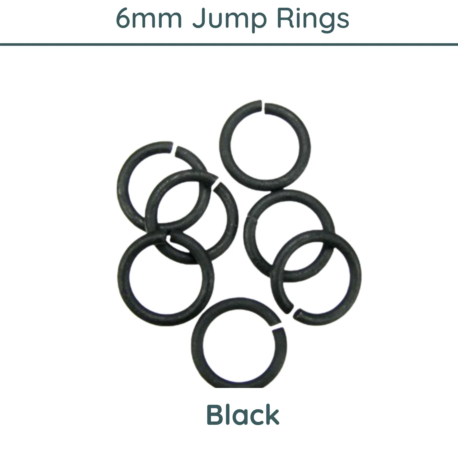 Superior 6mm Round Jump Rings, 18 gauge - Image 4