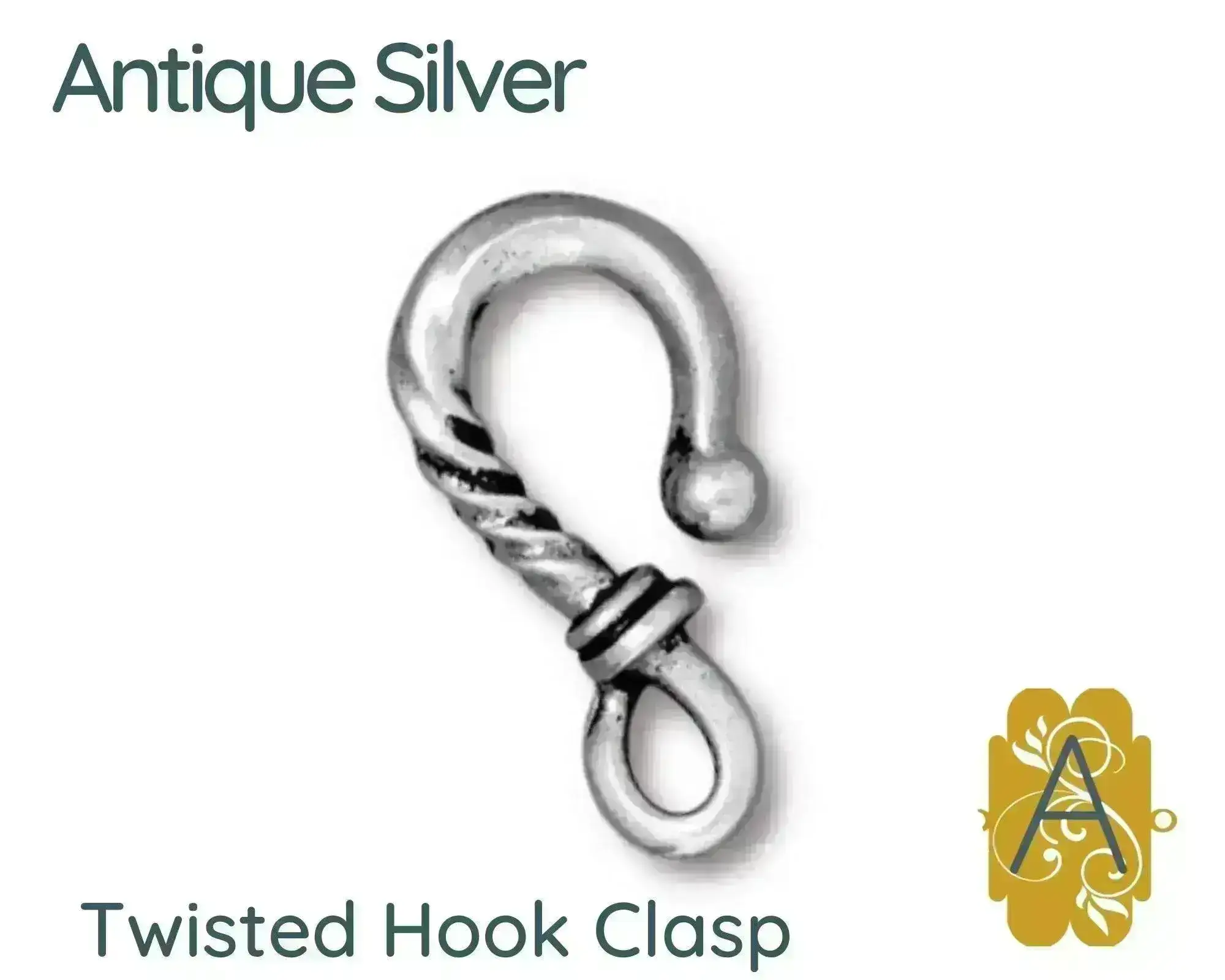 Tierracast Twisted Hook, 5 Finishes - Image 3